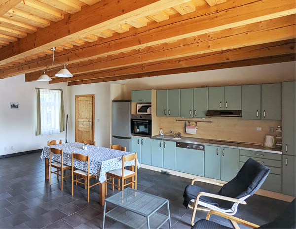 Apartmán Green – kuchyňská linka