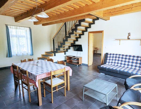 Apartmán Blue – obytná kuchyně